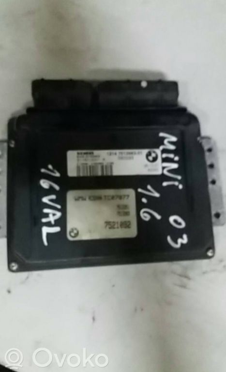 Unidad de control/módulo del motor   7521092