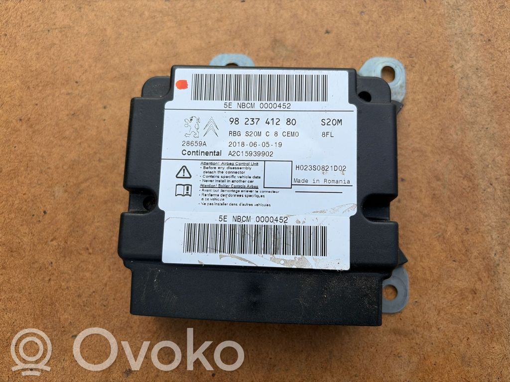 Opel Combo E Airbag control unit/module 