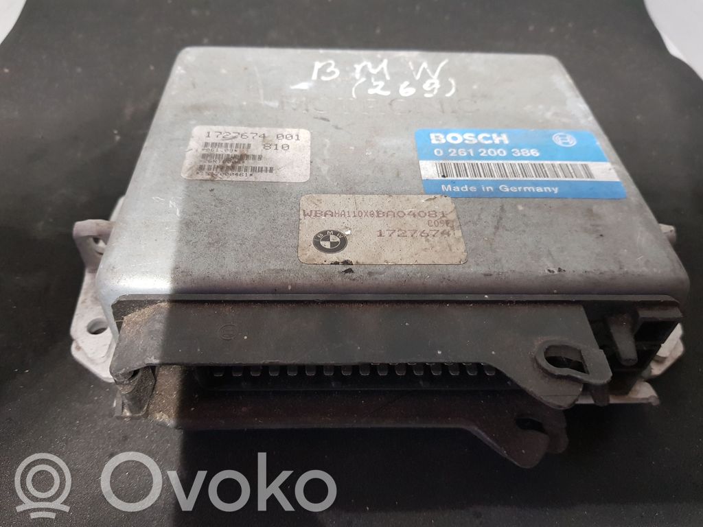 Engine control unit/module   0261200386