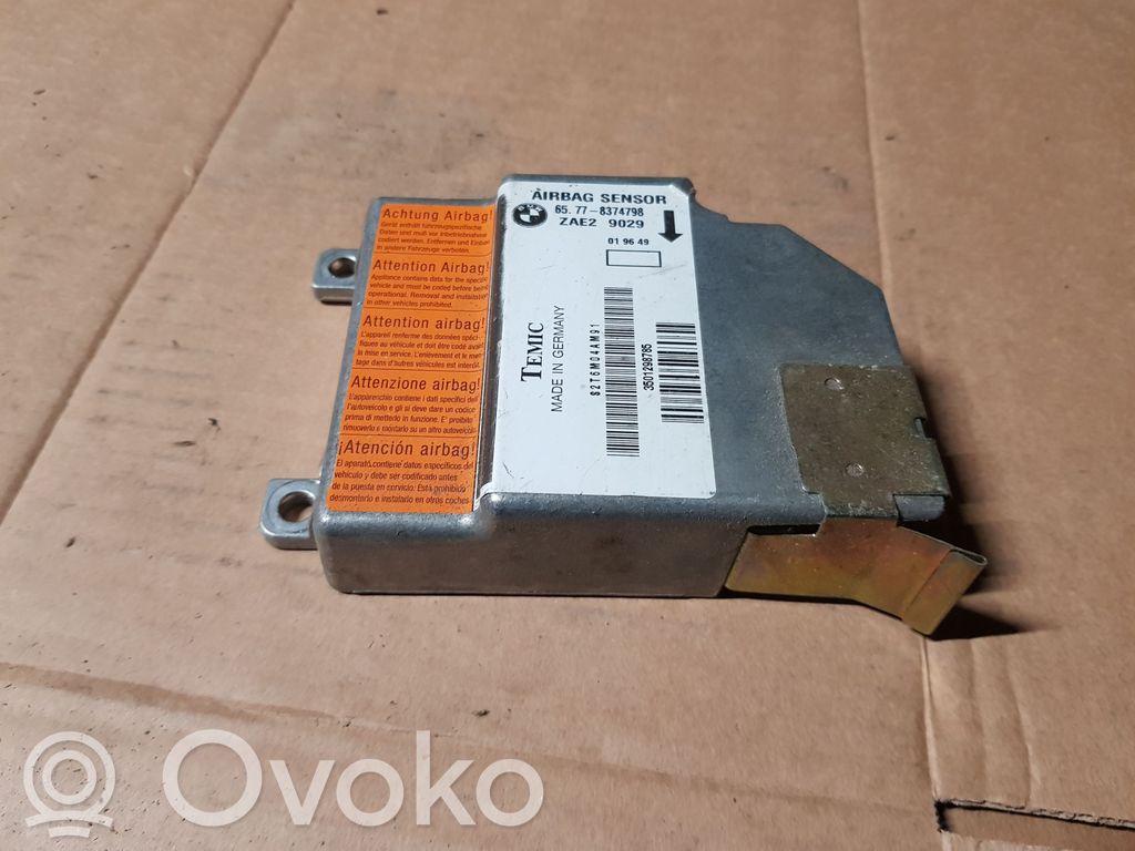 BMW 5 E39 Airbag control unit/module 