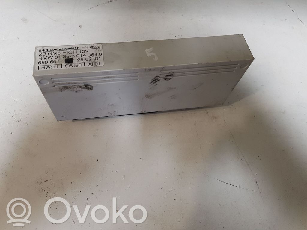 BMW 3 E46 Komforto modulis 