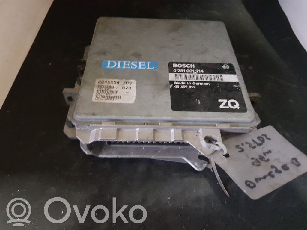 Engine control unit/module   0281001124
