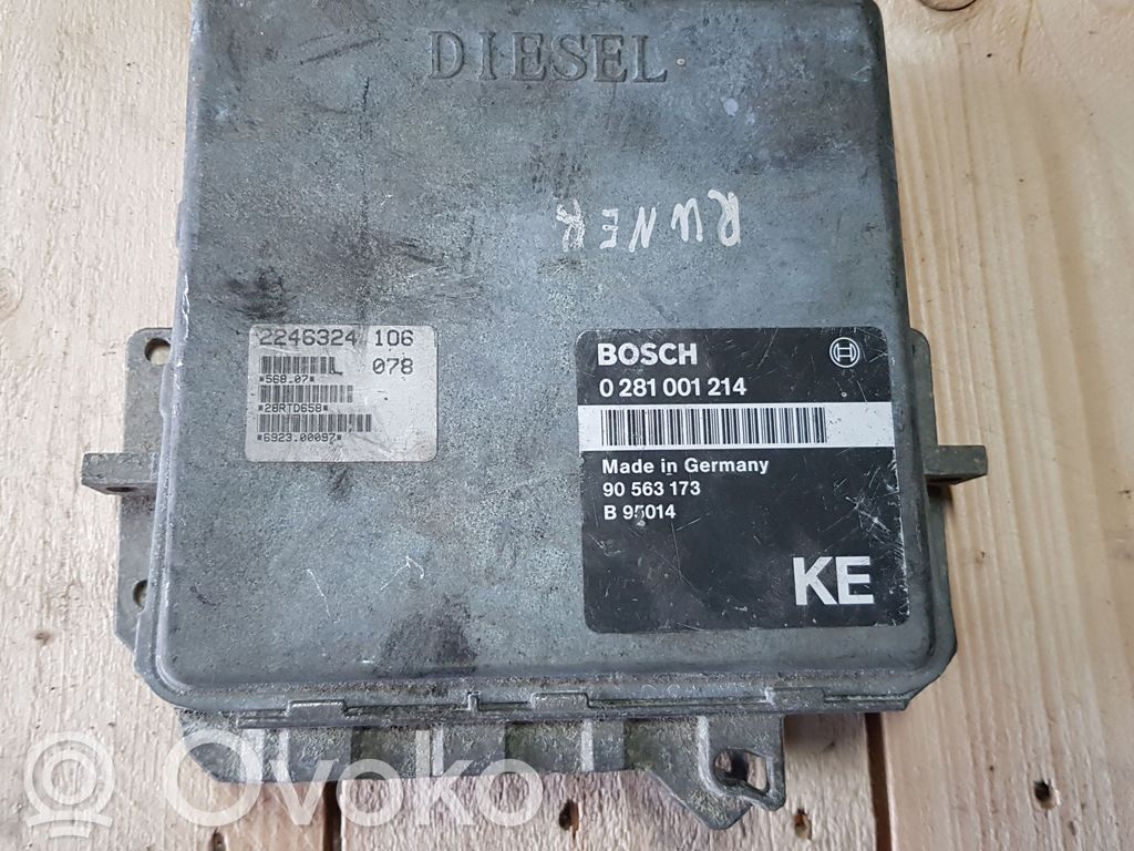 Opel Omega B2 Engine control unit/module 