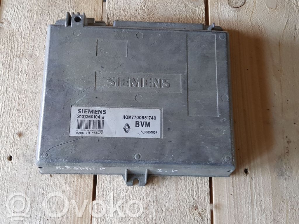 Renault Espace III Engine control unit/module 