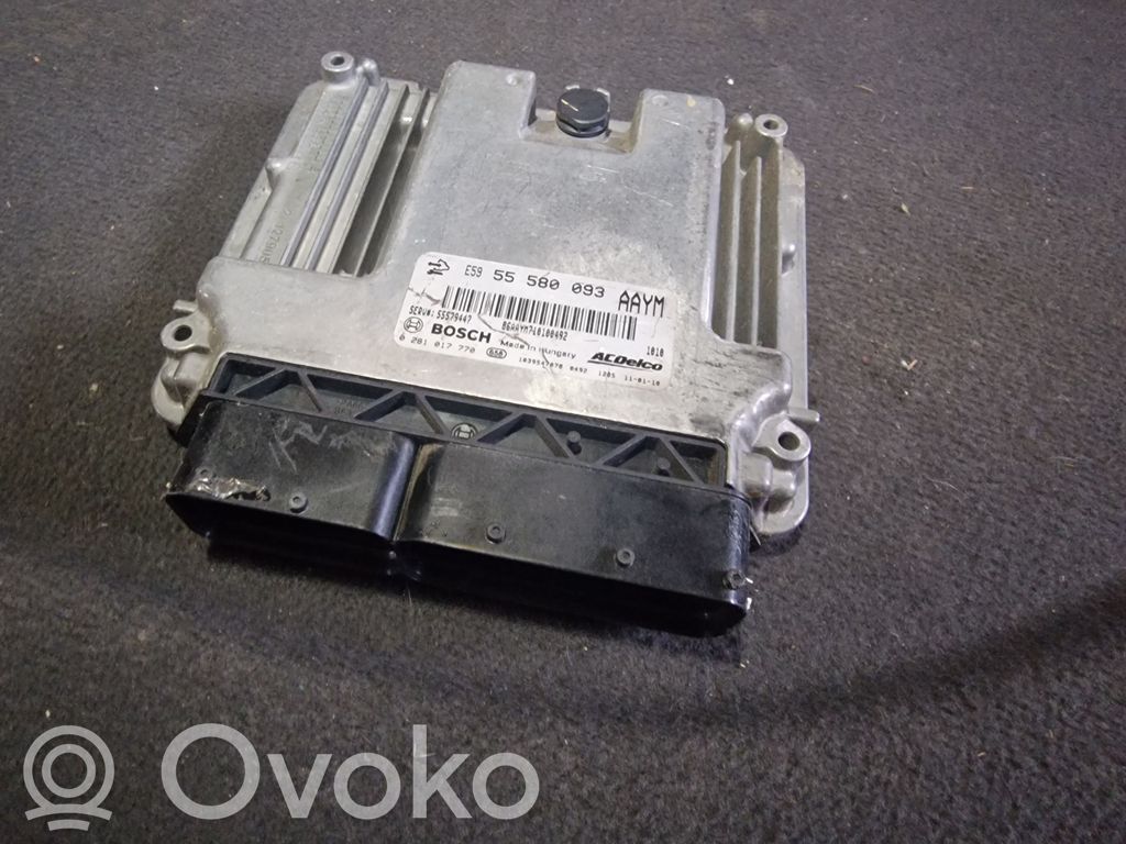 Opel Astra J Engine control unit/module 