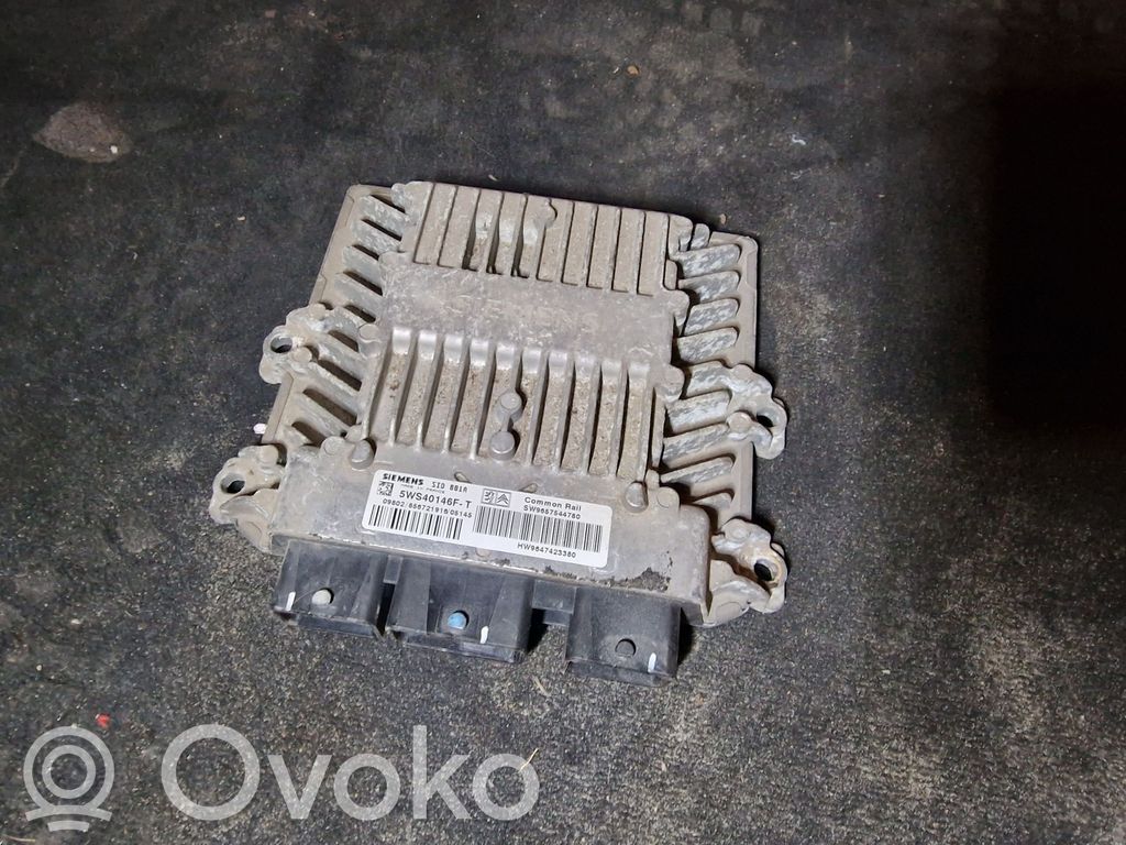 Unidad de control/módulo del motor   9657544780