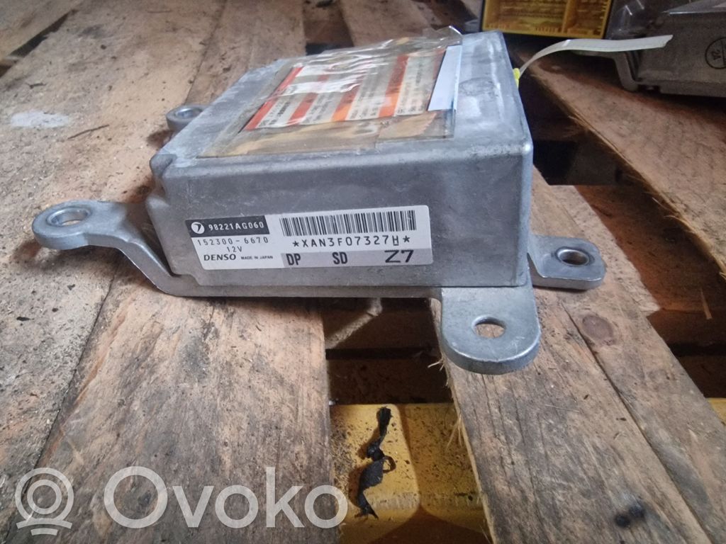 Subaru Forester SG Airbag control unit/module 