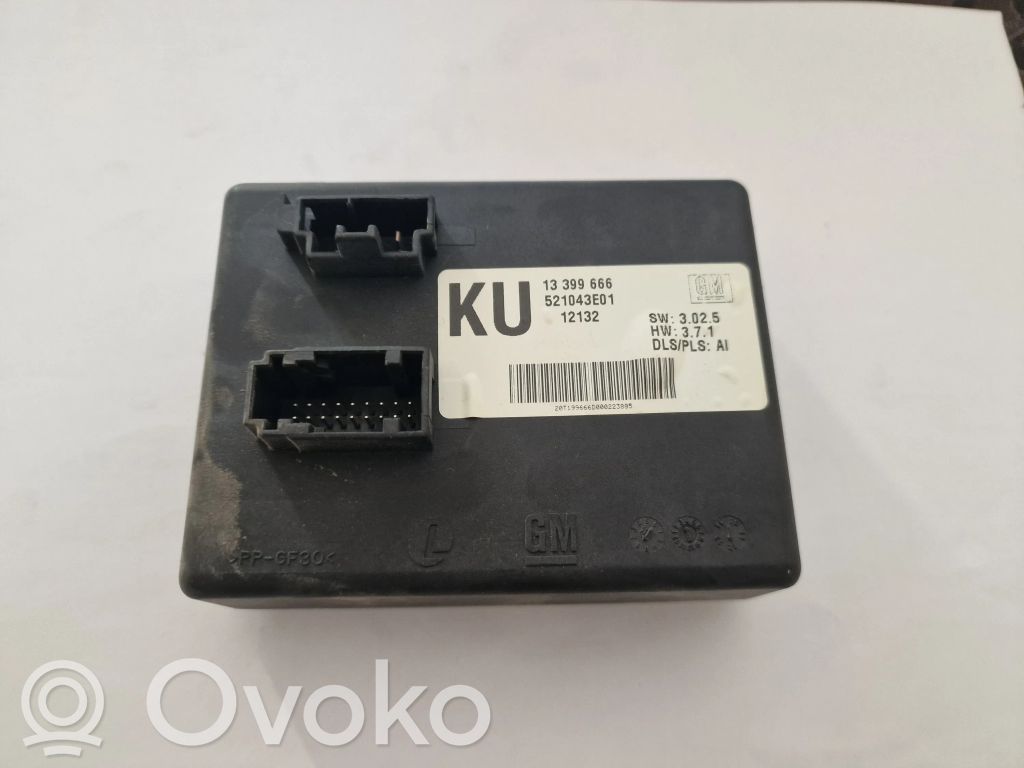 Opel Insignia A Comfort/convenience module 