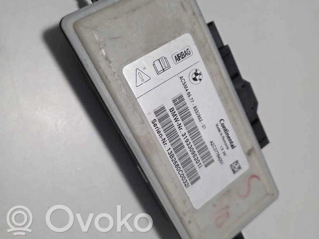 BMW 5 F10 F11 Sterownik / Moduł Airbag 