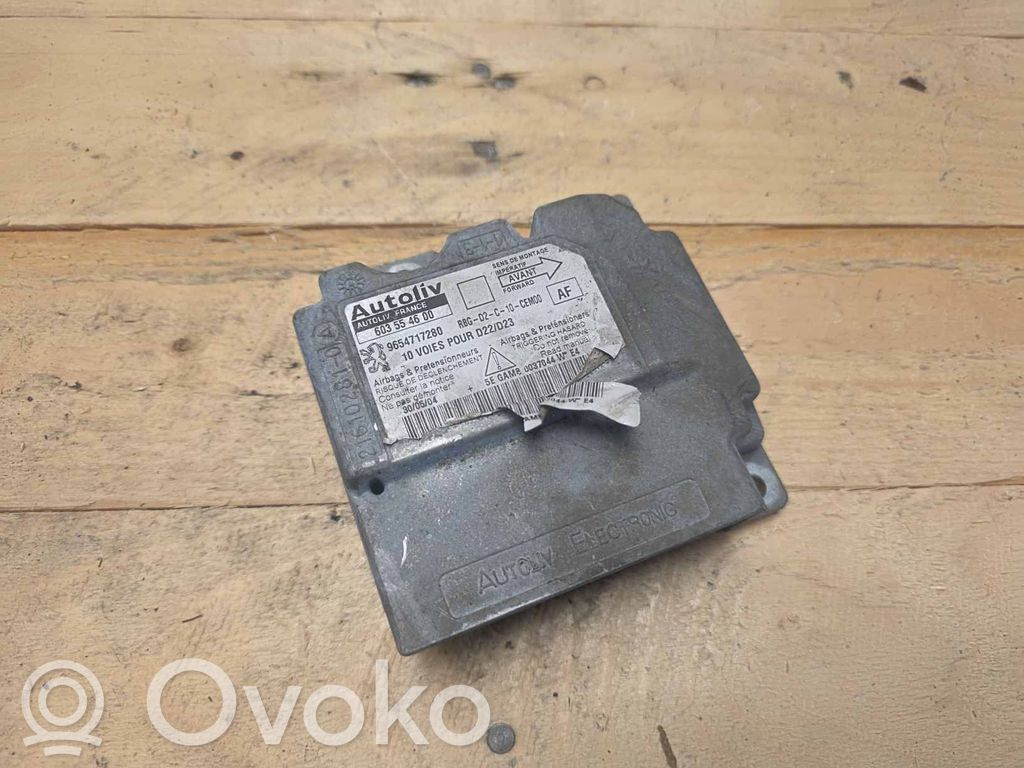 Peugeot 407 Airbag control unit/module 