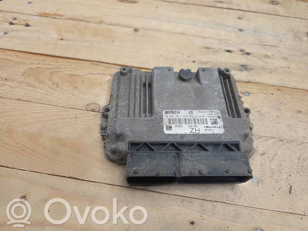 Opel Astra H Engine control unit/module 