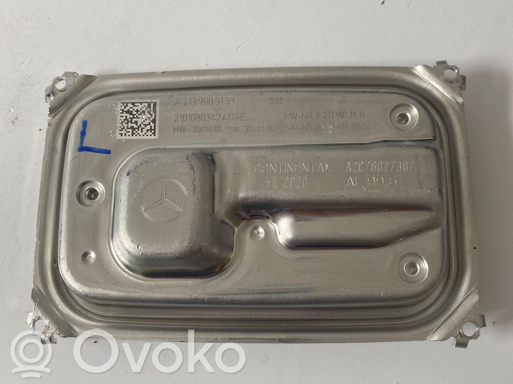 Mercedes-Benz E W213 Moduł poziomowanie świateł Xenon 