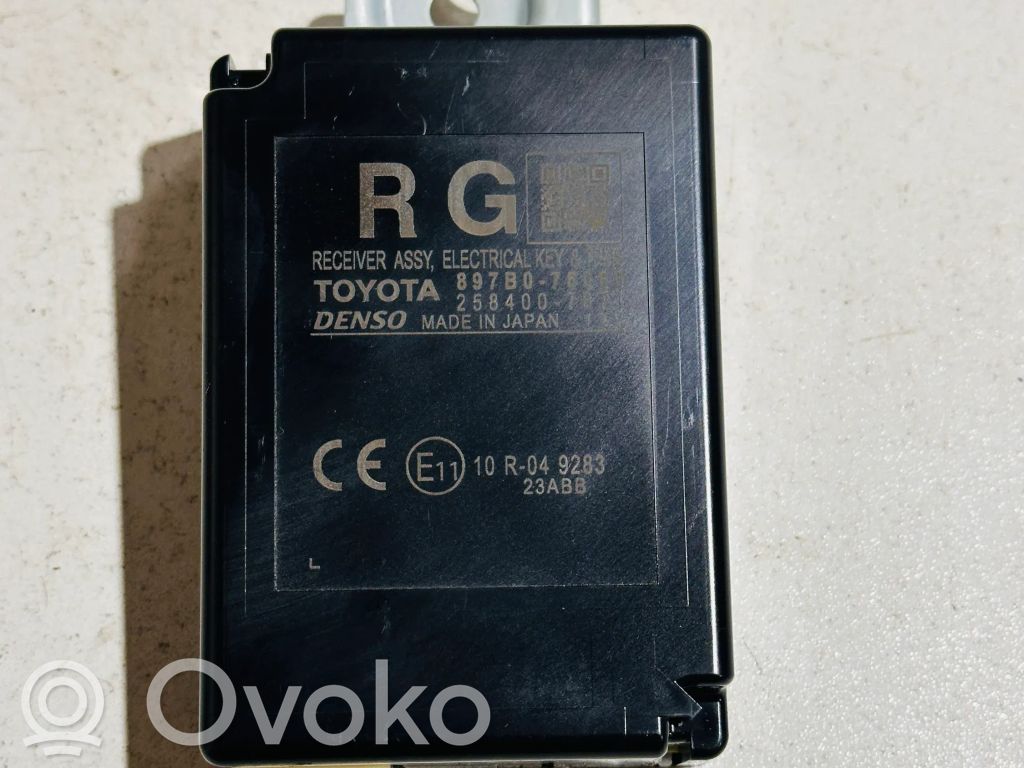 Lexus UX Tire pressure control unit 