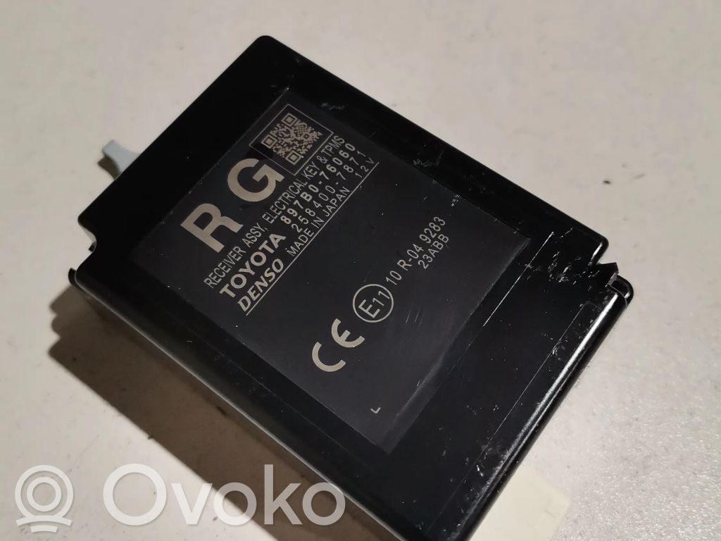 Lexus UX Immobilizer control unit/module 