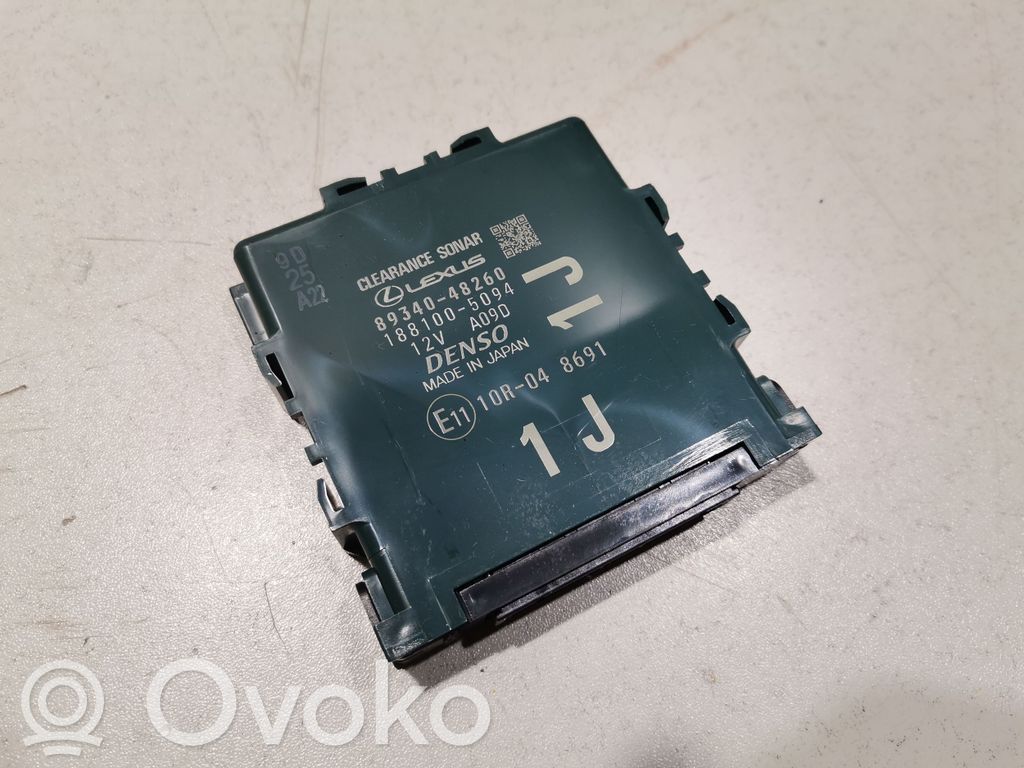 Lexus RX 450H Parking PDC control unit/module 