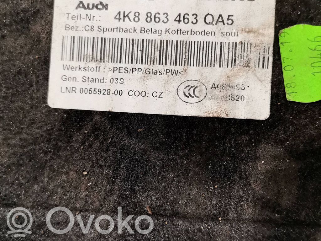 Wykładzina podłogowa bagażnika   4K8863463,005592800