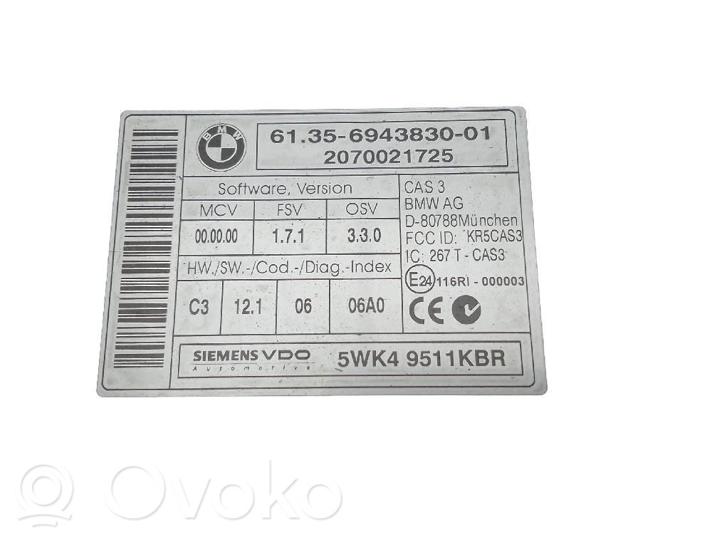 BMW 3 E92 E93 Comfort/convenience module 