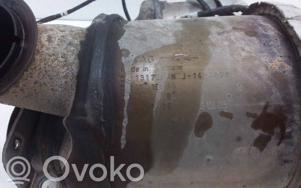Volkswagen Golf VII Filtru de particule catalizator/FAP/DPF 