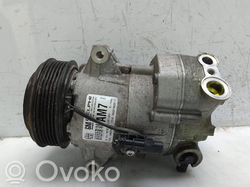 Opel Zafira C Compressore aria condizionata (A/C) (pompa)