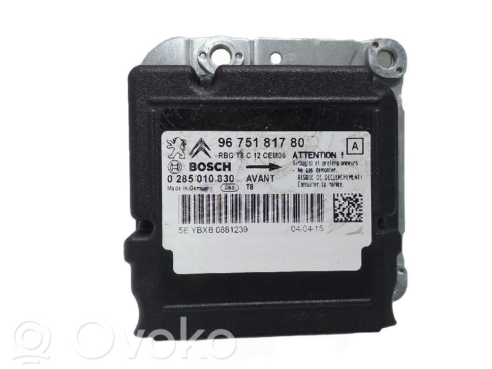 Centralina/modulo airbag   9675181780