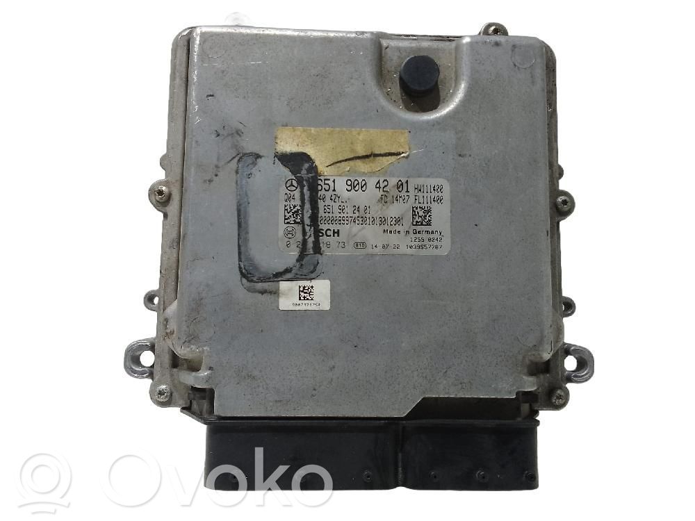 Mercedes-Benz ML W166 Engine control unit/module 