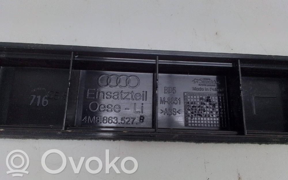 Moldura de la puerta trasera   4M8863527
