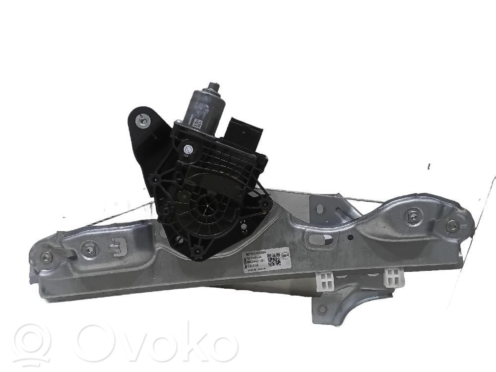 Nissan Qashqai J12 Alzacristalli manuale della portiera posteriore