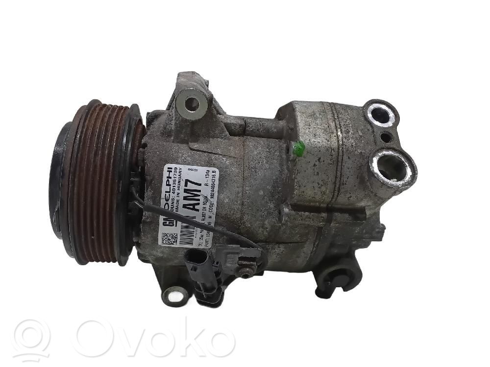 Opel Zafira C Compressore aria condizionata (A/C) (pompa)