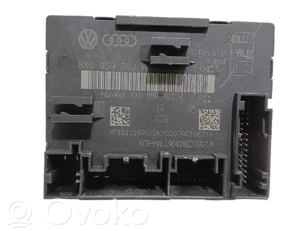 Autres unités de commande / modules   8X0959793H