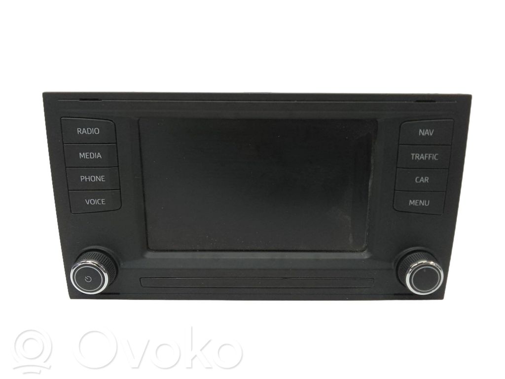 Seat Leon (5F) Monitor / wyświetlacz / ekran 