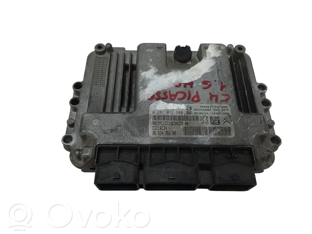 Citroen C4 I Picasso Sterownik / Moduł ECU 