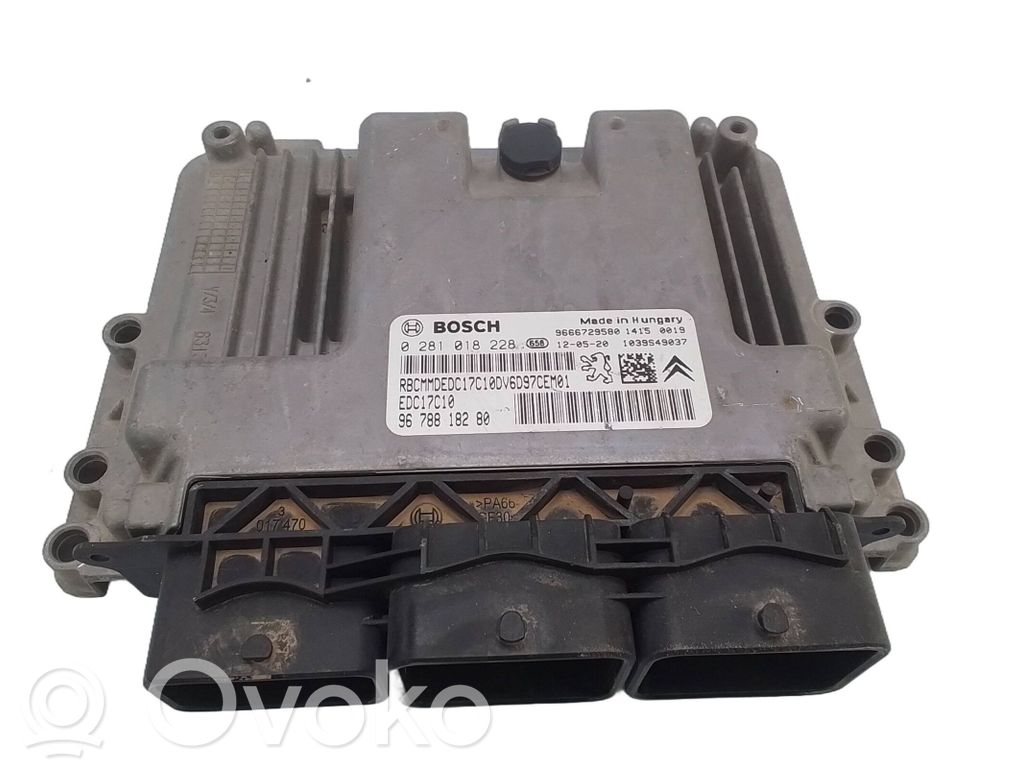 Peugeot 208 I Sterownik / Moduł ECU