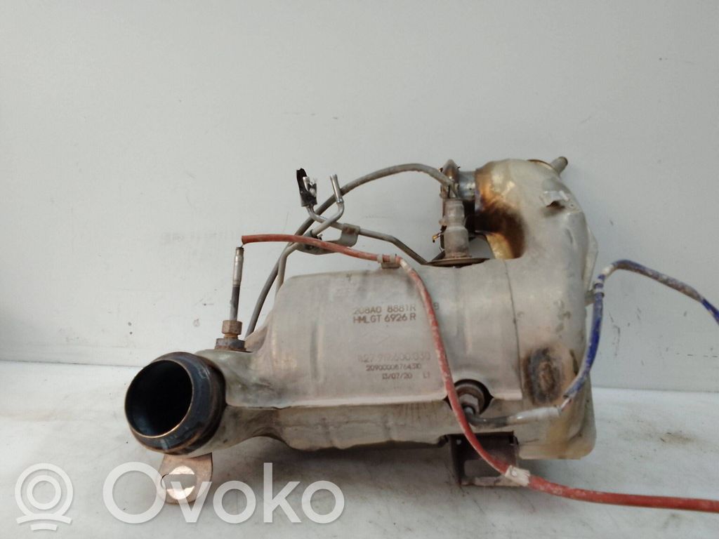 Renault Kadjar Filtr cząstek stałych Katalizator / FAP / DPF