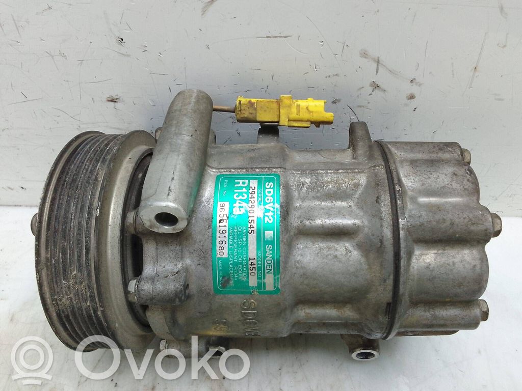 Citroen C3 Compresseur de climatisation 