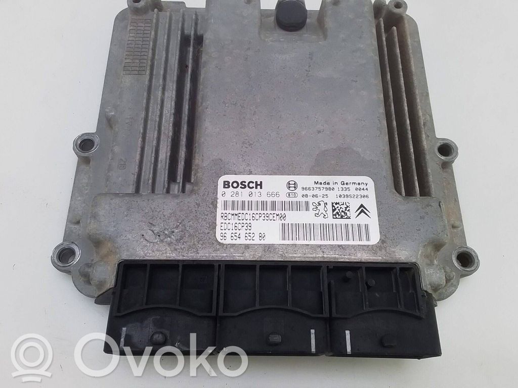 Citroen C-Crosser Motorsteuergerät/-modul 