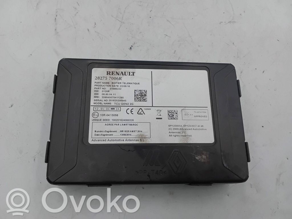 Renault Megane IV Inne komputery / moduły / sterowniki 