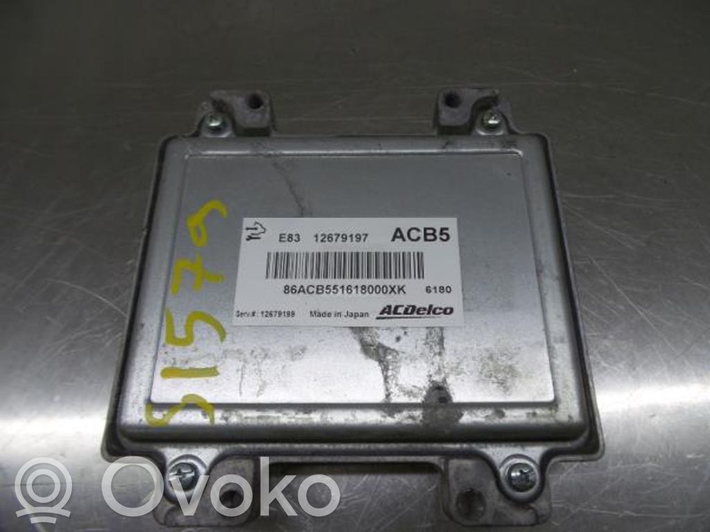 Opel Corsa E Engine control unit/module 
