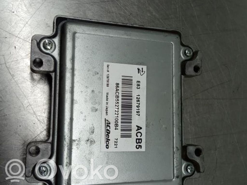 Variklio valdymo blokas   12679197,12679199,86ACB552722100B4