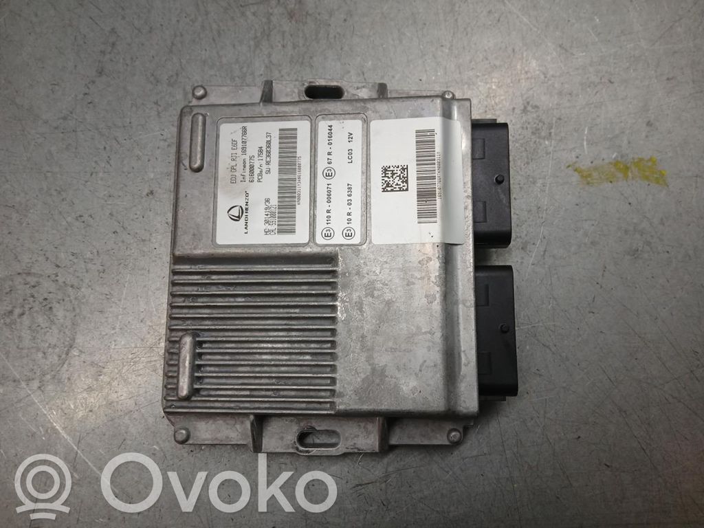 Engine control unit/module   616000775,169107766R,CENTRALINAGPL