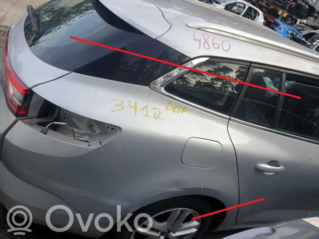 Renault Megane IV Задняя четверть 