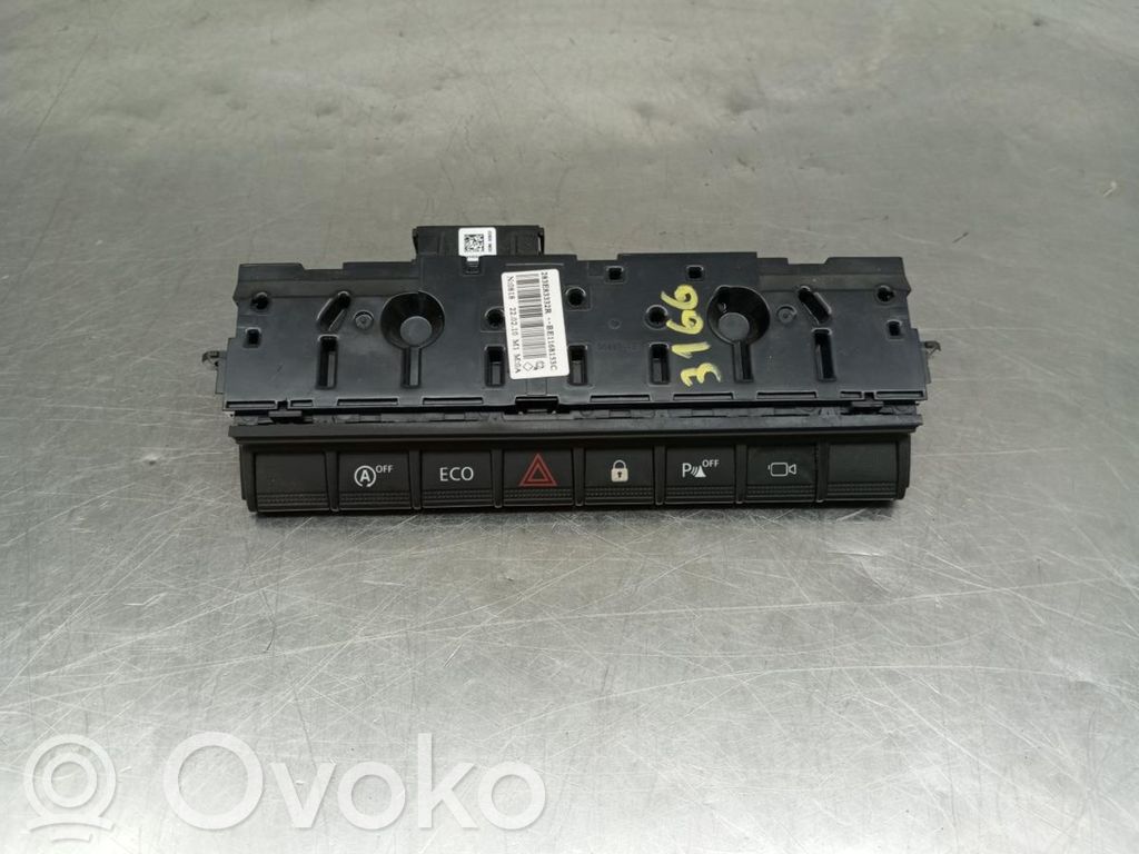 Hazard light switch   283E83332R,4PISCAS,BE1168153C,ECO,STARTSTOP