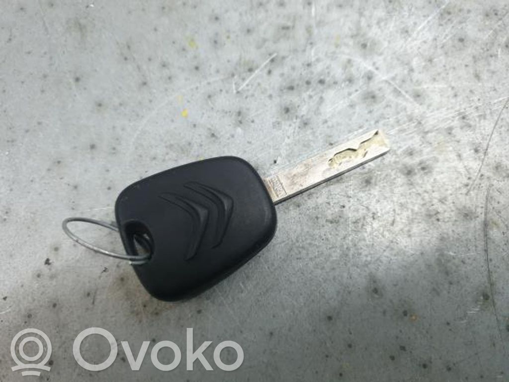Citroen DS3 Ignition key/card 