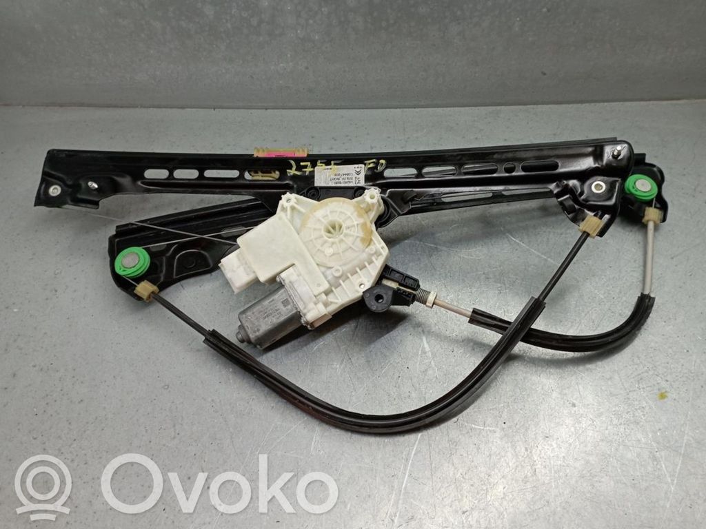Citroen C4 II Picasso Meccanismo di sollevamento del finestrino anteriore senza motorino 