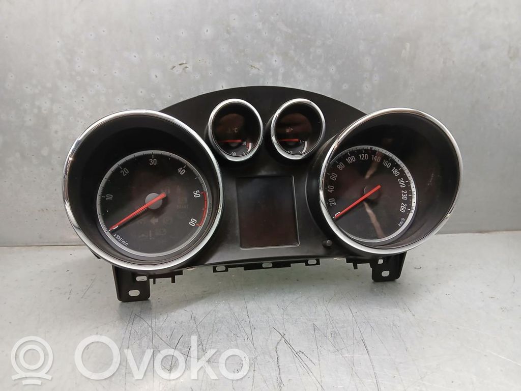Opel Astra J Vitezometru (grup de instrumente) 