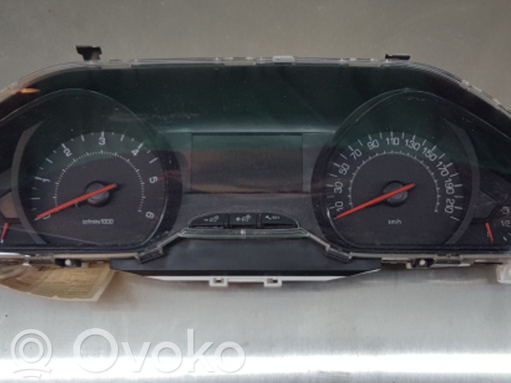 Peugeot 208 I Vitezometru (grup de instrumente) 