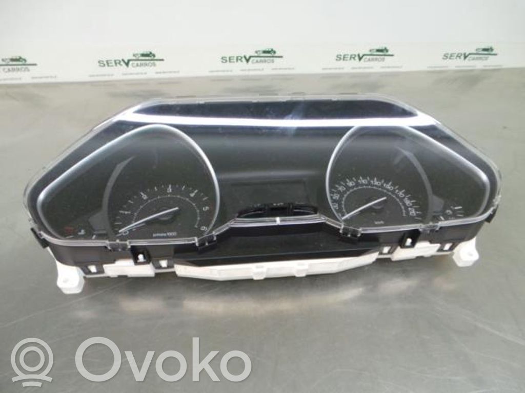 Peugeot 208 I Vitezometru (grup de instrumente) 