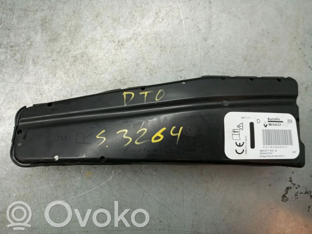 Renault Zoe Airbag scaun 