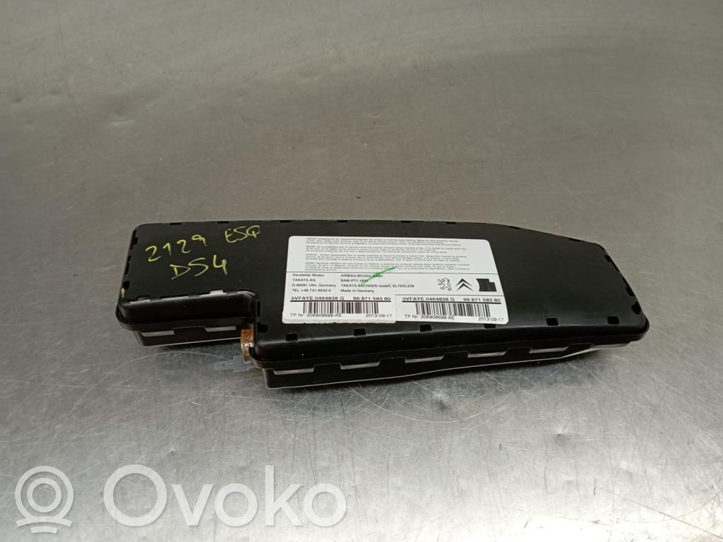Airbag de siège   9687158380,306909699AE
