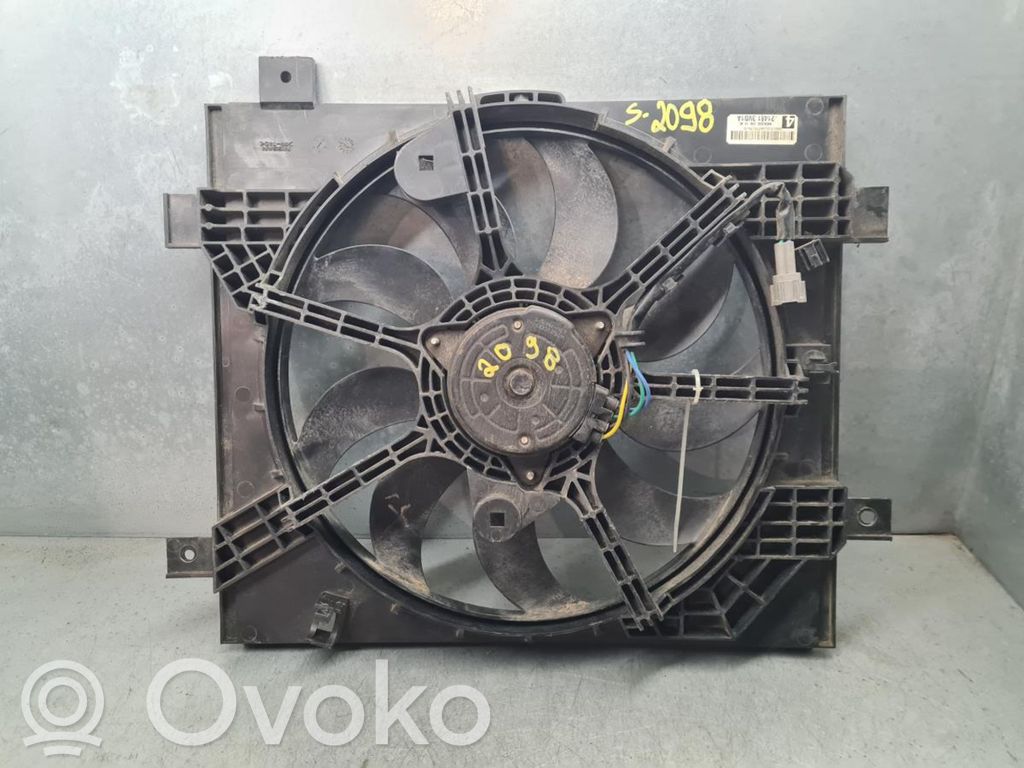Nissan Note (E11) Elektrisks radiatoru ventilators 