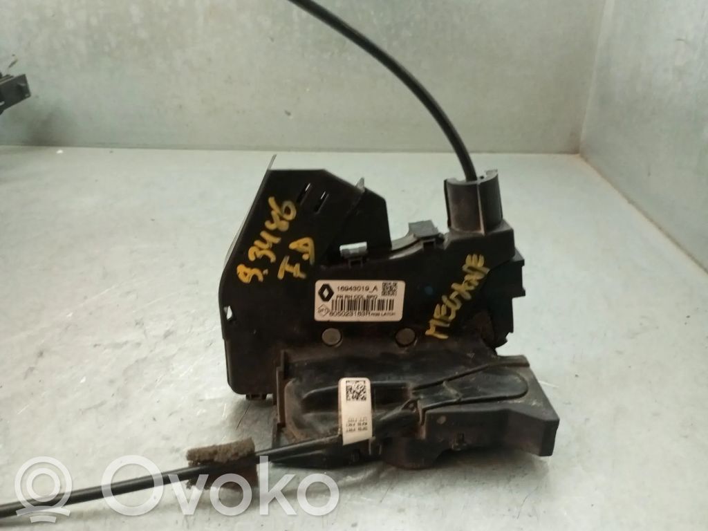 Renault Megane IV Serratura portiera anteriore 